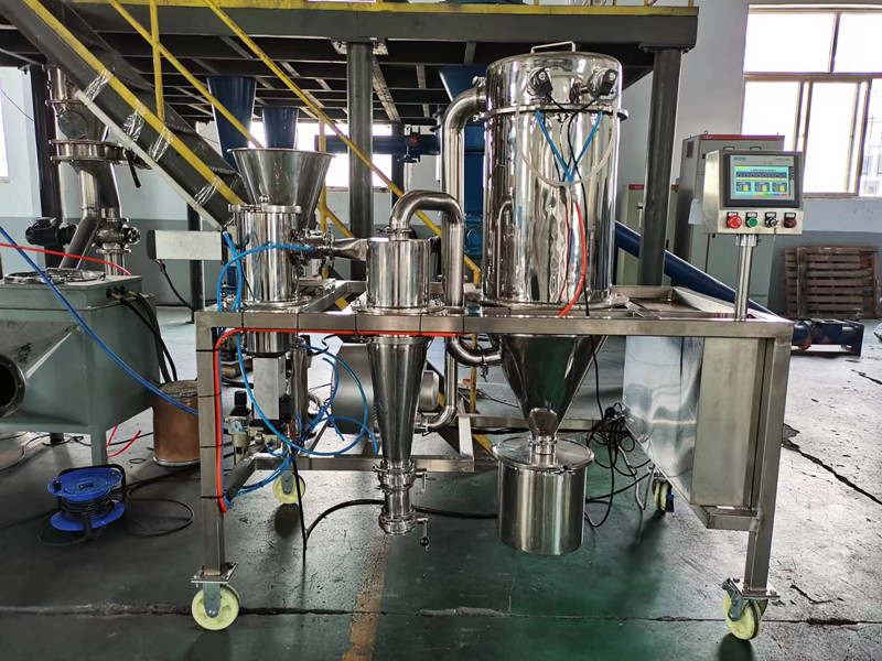 江西某锂电材料公司：树脂基硬炭负极材料实验室粉碎设备-MQW03流化床气流磨