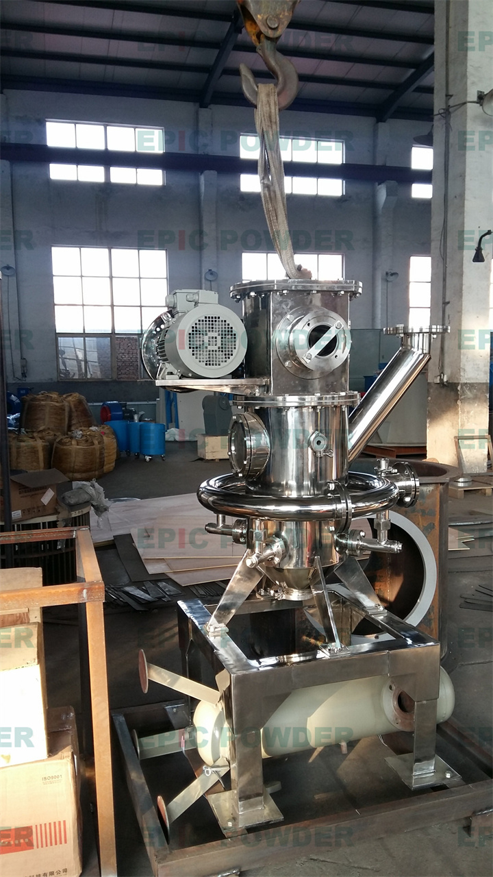 大产量圆盘式气流磨