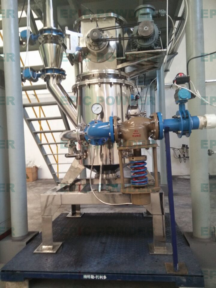 实验型对喷式气流磨