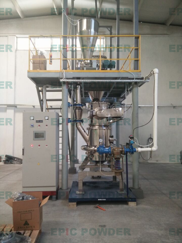 小型对撞式气流粉碎机