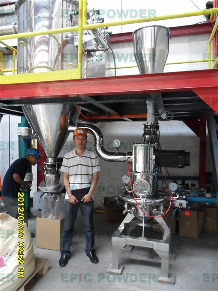 高效圆盘式气流粉碎机