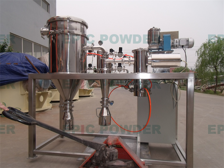 实验型圆盘式气流磨