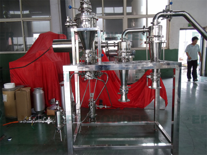 量产型对喷式气流粉碎机